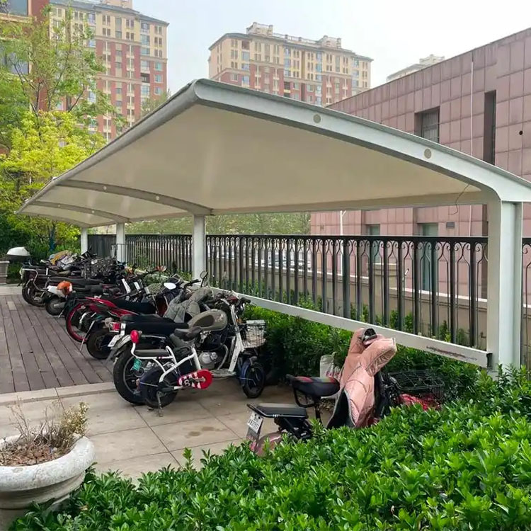 民和膜结构电动车棚